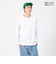 ラッセル（RUSSELL）T/C 長袖クルーネックTシャツ RBM23F0011 WHT