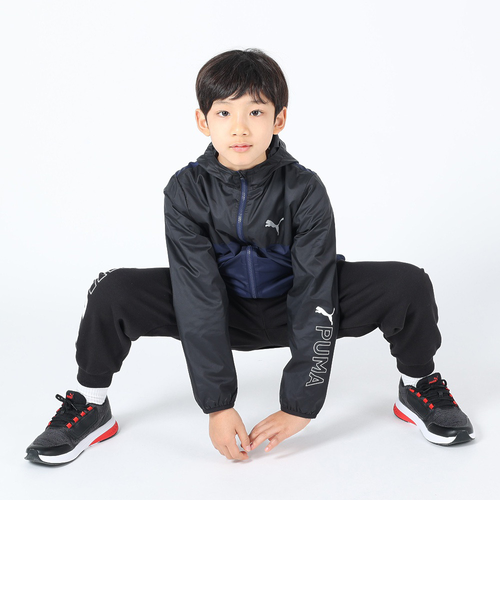 プーマ（PUMA）ジャケット ウインドブレーカー 防風性 保温性 ネイビー