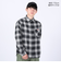 ベンデイビス（BEN DAVIS）HEAVY PLAID 長袖シャツ 23780028-80BLK