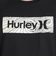 ハーレー（HURLEY）VORTEX BOX ロゴ 長袖Tシャツ MLS2312011-BLK