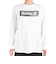 ハーレー（HURLEY）VORTEX BOX ロゴ 長袖Tシャツ MLS2312011-WHT