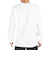 ハーレー（HURLEY）VORTEX BOX ロゴ 長袖Tシャツ MLS2312011-WHT