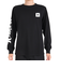 ハーレー（HURLEY）カットソー 長袖 ブラック 黒 SLEEVE LOGO 長袖Tシャツ MLS2312031-BLK