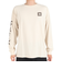 ハーレー（HURLEY）カットソー 長袖 ベージュ SLEEVE LOGO 長袖Tシャツ MLS2312031-NTL