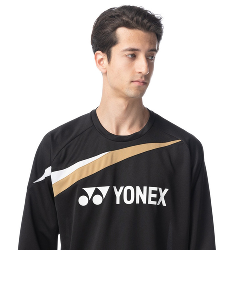 ヨネックス（YONEX）テニスウェア ユニ長袖Tシャツ 16665Y-007 速乾 UV