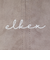 エルケクス（ELKEX）スエードロゴキャップ EKL3FA0024 GRY 帽子