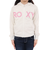 ロキシー（ROXY）ガールズ MINI ROXY ラメ入り ジップパーカー 23FWTZP234087HER