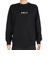ハーレー（HURLEY）オーバーサイズ エンブロイダリークルースウェット MFL2312014-BLK