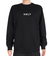 ハーレー（HURLEY）オーバーサイズ エンブロイダリークルースウェット MFL2312014-BLK