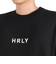 ハーレー（HURLEY）オーバーサイズ エンブロイダリークルースウェット MFL2312014-BLK