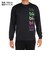 バドミントンウェア ドライロングスリーブTシャツ T-3212U-BLA