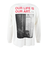 マンハッタンポーテージ（ManhattanPortage）長袖プリントTシャツ 23FW-MP-M549 WHT
