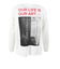 マンハッタンポーテージ（ManhattanPortage）長袖プリントTシャツ 23FW-MP-M549 WHT