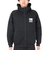 CARDBOARD ニット フルジップパーカー SW3F0019-TR860-GRSD BLK