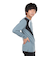 ルコックスポルティフ（lecoqsportif）テニスウェア ライトスウェットシャツ QTMWJB03 BL