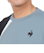 ルコックスポルティフ（lecoqsportif）テニスウェア ライトスウェットシャツ QTMWJB03 BL