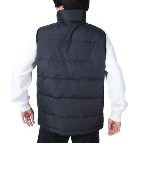 デサント（DESCENTE）ナイロンダウンベスト DX-C2708XB BK｜スーパー