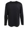 ウイルソン（Wilson）テニスウェア クルーネック長袖Tシャツ 443212-BK 速乾