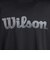 ウイルソン（Wilson）テニスウェア クルーネック長袖Tシャツ 443212-BK 速乾