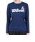 ウイルソン（Wilson）テニスウェア レディース ビッグロゴ ドライ長袖Tシャツ 443261-NV 速乾 UVカット