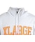 エクストララージ（XLARGE）COLLEGE ロゴ スウェットフーディー 101233012018-ASH