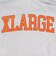 エクストララージ（XLARGE）COLLEGE ロゴ スウェットフーディー 101233012018-ASH