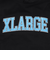 エクストララージ（XLARGE）COLLEGE ロゴ フーデッド スウェットパーカー 101233012018-BLACK
