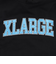 エクストララージ（XLARGE）COLLEGE ロゴ フーデッド スウェットパーカー 101233012018-BLACK