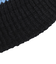 エクストララージ（XLARGE）ニットハット CONTRAST STRIPE CRUSHER HAT 101233051010-BLACK