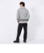 エルケクス（ELKEX）ニットジッパーカーディガン EKM3FA0007 MGRY