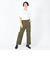 エルケクス（ELKEX）ベイカーワイドパンツ EKL3FA0016 OLIVE