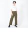 エルケクス（ELKEX）ベイカーワイドパンツ EKL3FA0016 OLIVE