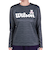 ウイルソン（Wilson）テニスウェア ビッグロゴ ドライ 長袖Tシャツ 443261-MBK 速乾 UVカット