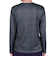 ウイルソン（Wilson）テニスウェア ビッグロゴ ドライ 長袖Tシャツ 443261-MBK 速乾 UVカット