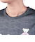 ウイルソン（Wilson）テニスウェア ビッグロゴ ドライ 長袖Tシャツ 443261-MBK 速乾 UVカット