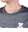 ウイルソン（Wilson）テニスウェア ビッグロゴ ドライ 長袖Tシャツ 443261-MBK 速乾 UVカット