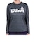 ウイルソン（Wilson）テニスウェア ビッグロゴ ドライ 長袖Tシャツ 443261-MBK 速乾 UVカット