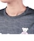 ウイルソン（Wilson）テニスウェア ビッグロゴ ドライ 長袖Tシャツ 443261-MBK 速乾 UVカット