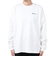 ルーカ（RVCA）BANDANA BOX LOGO 長袖Tシャツ BD044066 WHT