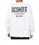 ディーシーシューズ（DC SHOES）HOT SPOTS CREW スウェットシャツ 23FWDPO234084YWHT