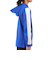 アディダス（adidas）ポリエステル ニットジャケット フーディ Q3688-HM9596 ブルー×ホワイト