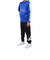 アディダス（adidas）ポリエステル ニットジャケット フーディ Q3688-HM9596 ブルー×ホワイト