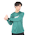 アクター（AKTR）バスケットボールウェア SPLASH ボックスロゴ 長袖Tシャツ SPORTS 223-013005 GR 速乾