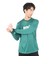 アクター（AKTR）バスケットボールウェア SPLASH ボックスロゴ 長袖Tシャツ SPORTS 223-013005 GR 速乾
