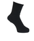 クー（Coo.）ソックス 2足組 3層 クルー 895Q3OK0299 BLK
