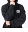 リーフ（REEF）スクエアロゴ フーディー RFPKM2301-BLK