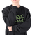 リーフ（REEF）ロゴ クルーネック スウエット RFPKM2302-BLK