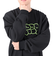 リーフ（REEF）ロゴ クルーネック スウエット RFPKM2302-BLK