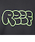 リーフ（REEF）ロゴ クルーネック スウエット RFPKM2302-BLK