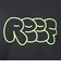 リーフ（REEF）ロゴ クルーネック スウエット RFPKM2302-BLK